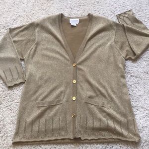 Gold Cardigan